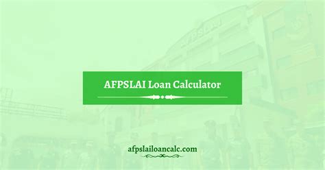 afpslai loan calculator|Emergency Loan » Afpslai Loan Calculator.